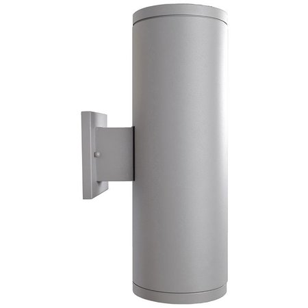 ACCESS LIGHTING Sandpiper, Dual Voltage BiDirectional Outdoor LED Wall Mount, Satin Finish, Frosted Glass 20036LEDMG-SAT/FST